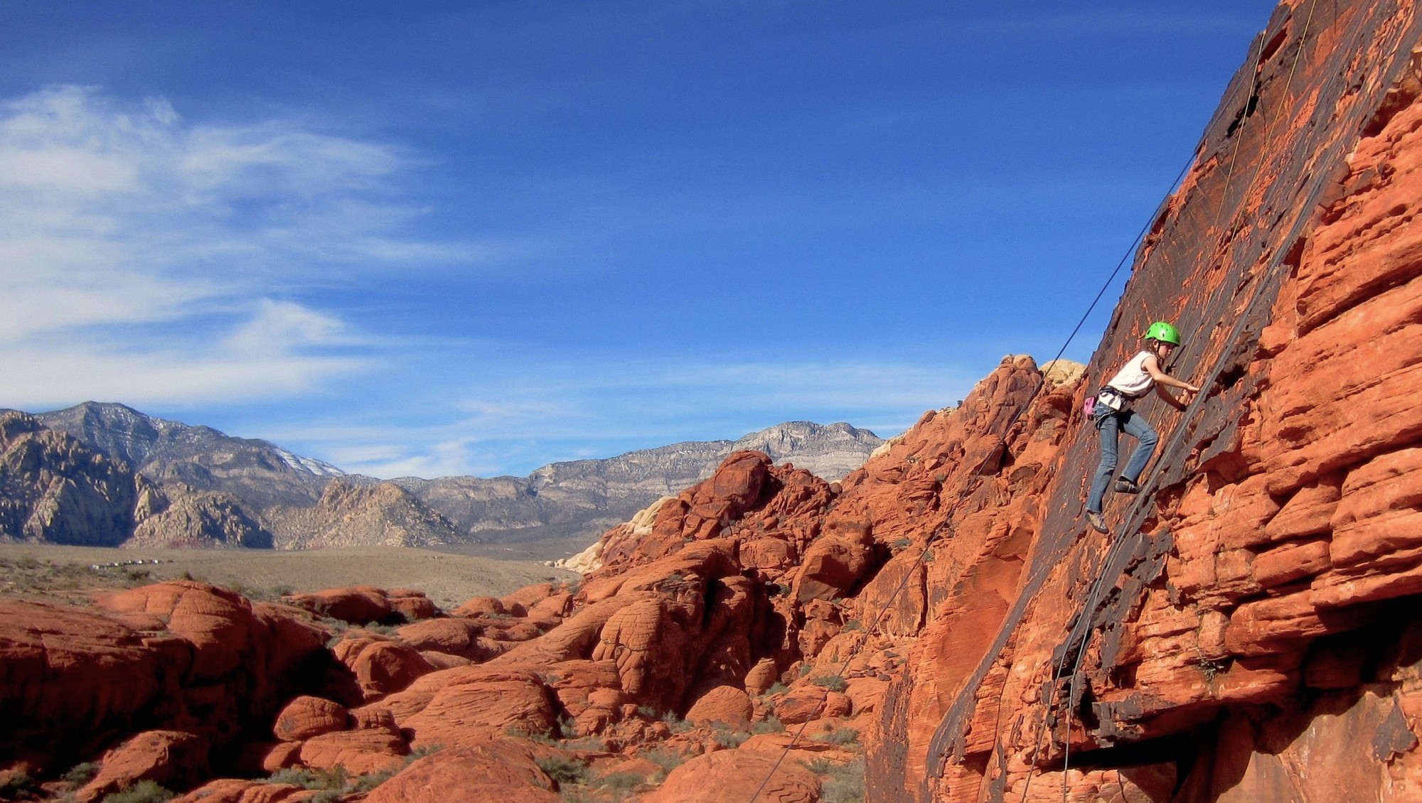 Red Rock Mountain Skills Rock Climbing Adventures