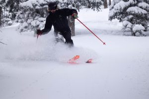 back country skiing Taos