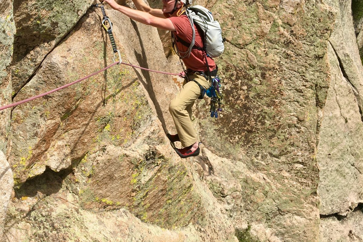 Rock climbing Taos, NM